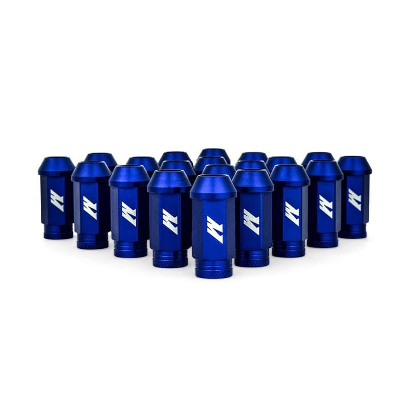 Mishimoto Aluminum Locking Lug Nuts M12x1.25 20pc Set Blue.