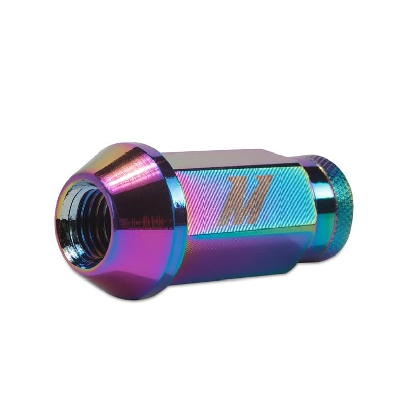 Mishimoto Aluminum Locking Lug Nuts M12x1.25 20pc Set Neo Chrome.