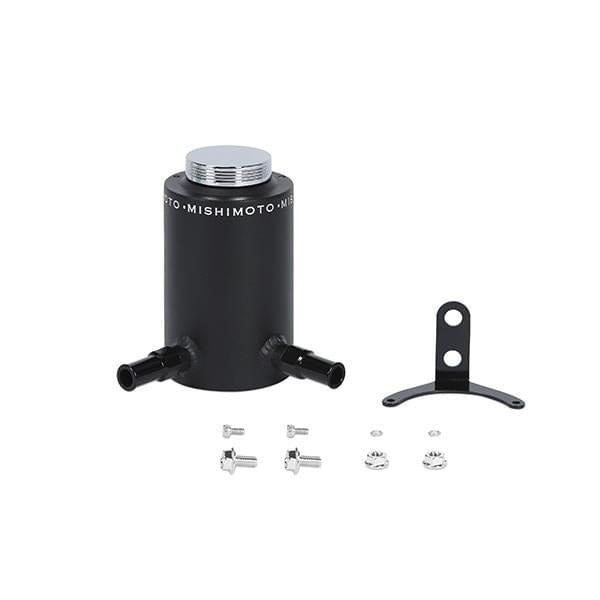 Mishimoto Aluminum Power Steering Reservoir Tank - Wrinkle Black.
