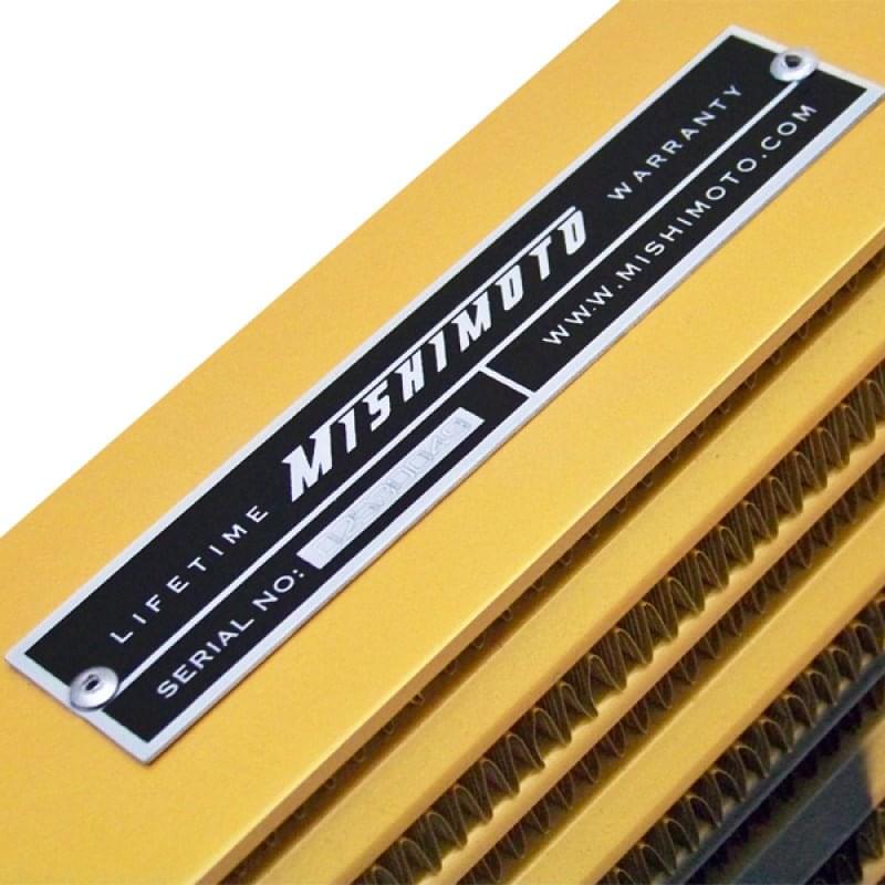 Mishimoto Eat Sleep Race Special Edition Gold M-Line Intercooler.