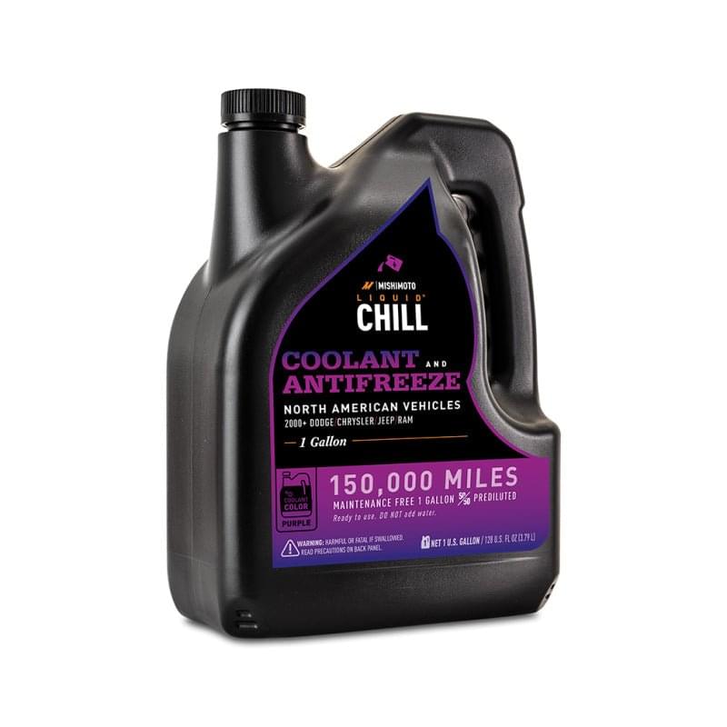 Mishimoto Liquid Chill EG Coolant, North American Vehicles, Purple.