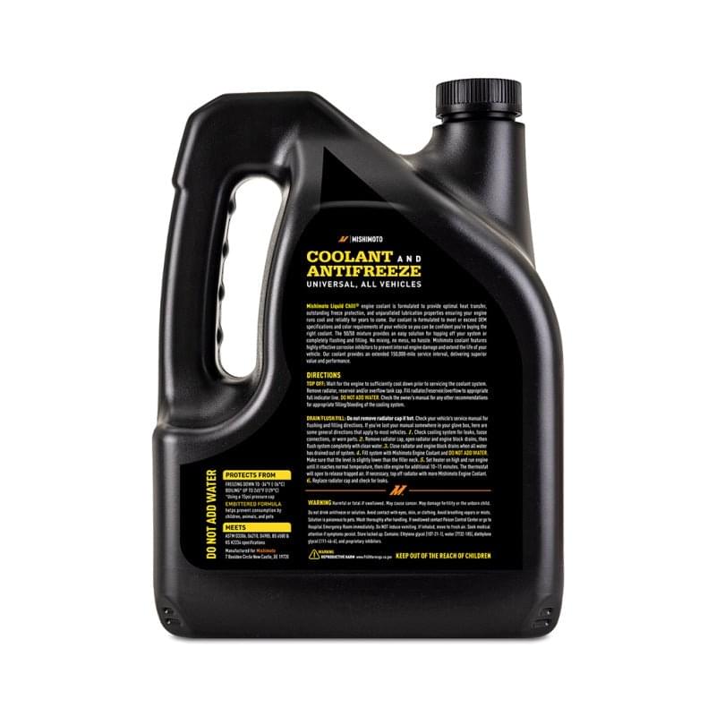 Mishimoto Liquid Chill EG Coolant, Universal, Yellow.