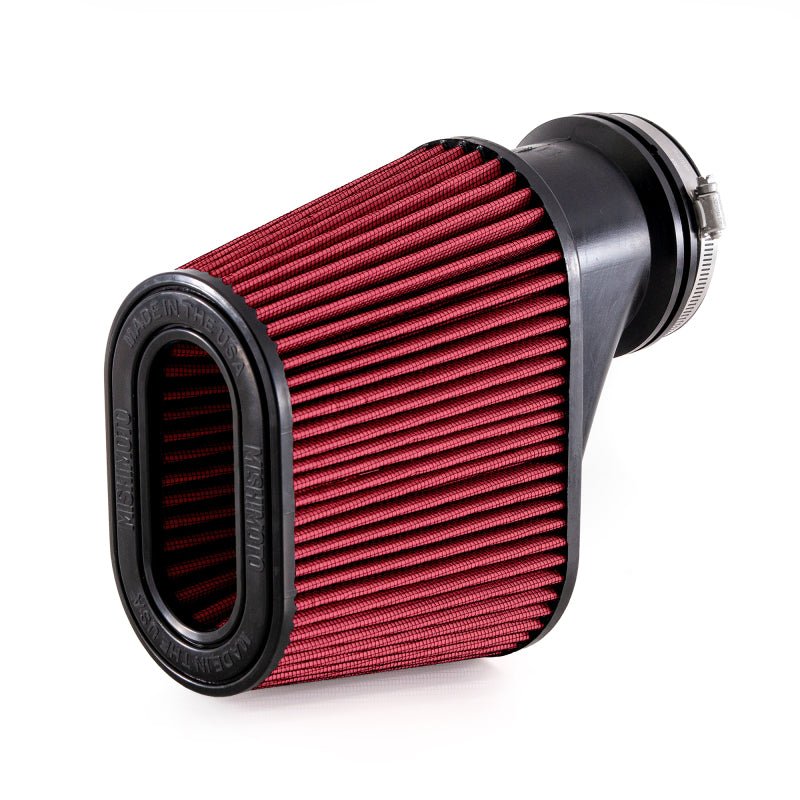 Mishimoto Performance Air Filter - 3.86in Inlet / 7.2in Length w/ Inlet Stack.