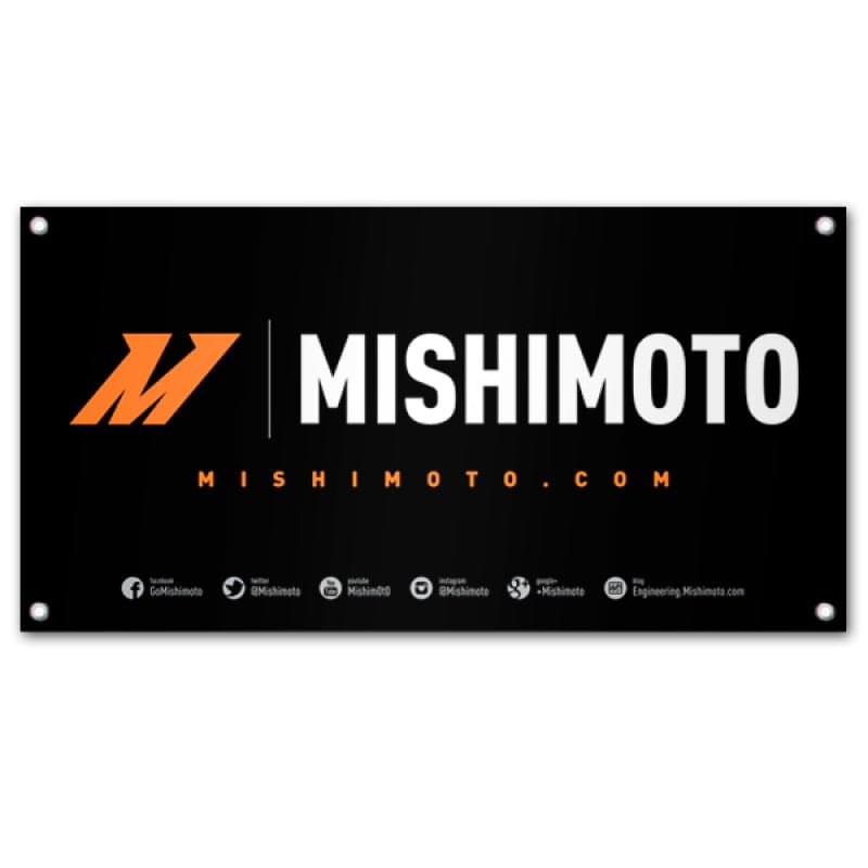 Mishimoto Promotional Large Vinyl Banner 45x87.5 inches.