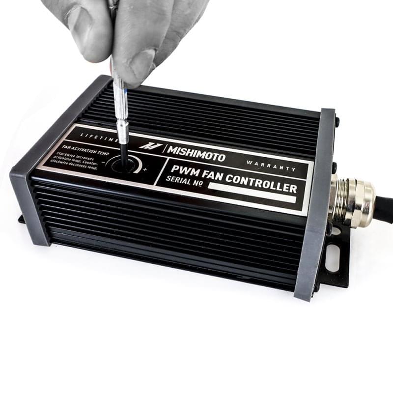Mishimoto Pulse Width Modulation Fan Controller - Black.