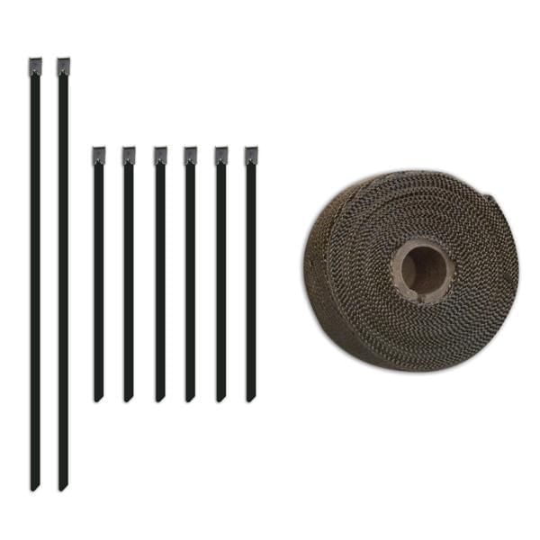 Mishimoto Set of Six 6in & Two 14in Stainless Steel Locking Ties.