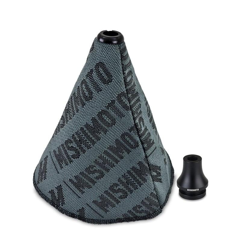 Mishimoto Shift Boot Cover + Retainer/Adapter Bundle M12x1.25 Black.