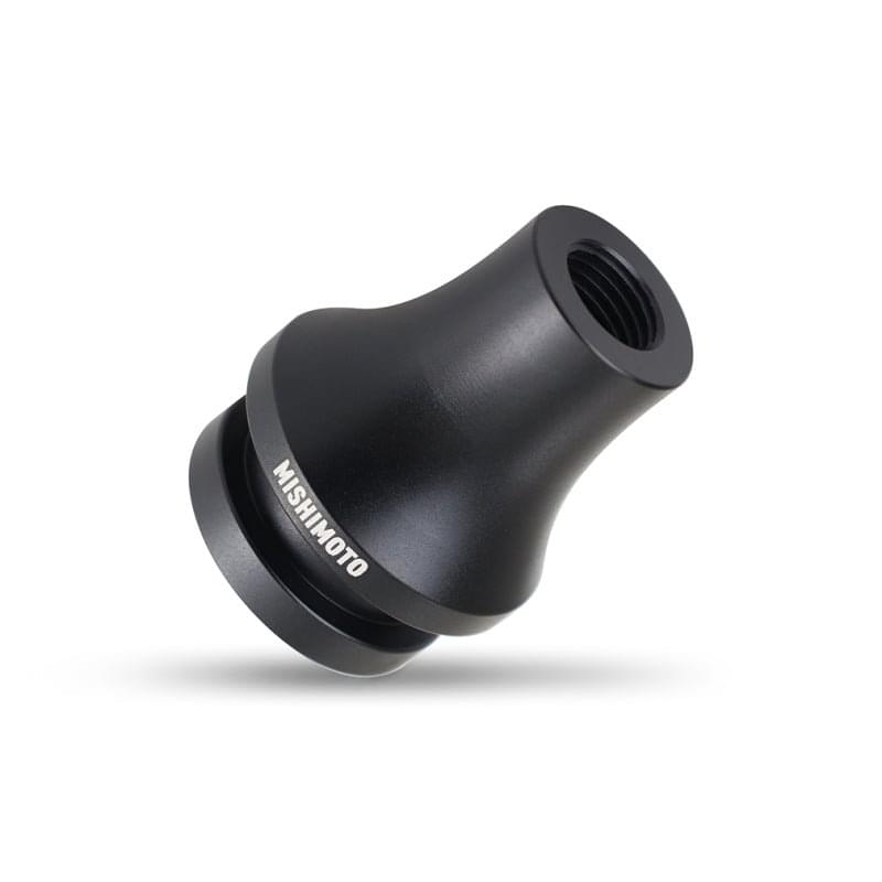 Mishimoto Shift Boot Cover + Retainer/Adapter Bundle M12x1.25 Black.