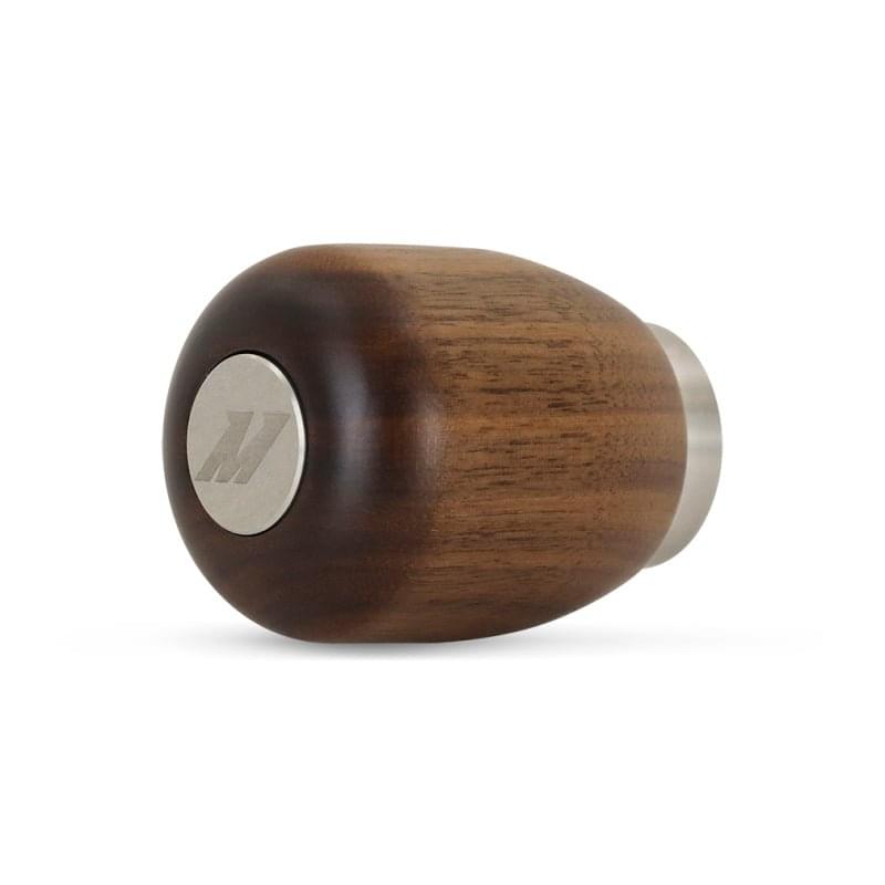 Mishimoto Short Steel Core Wood Shift Knob - Walnut.