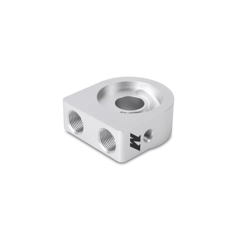 Mishimoto Silver M20 Oil Sandwich Plate.