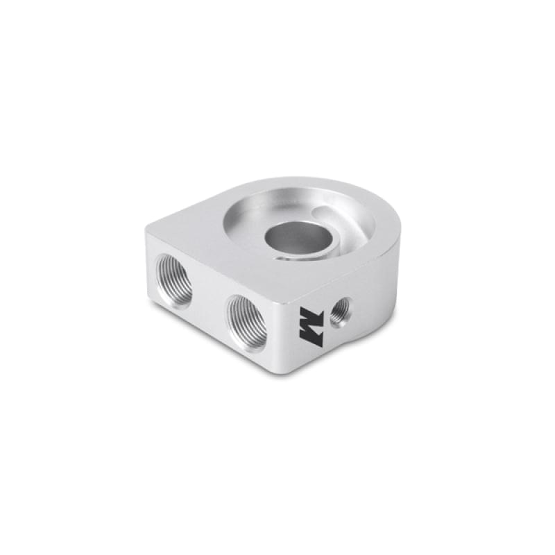 Mishimoto Silver M20 Oil Sandwich Plate.