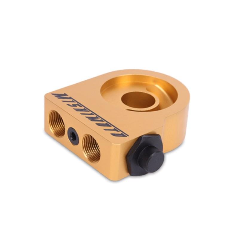 Mishimoto Thermostatic Gold M20 Oil Sandwich Plate.