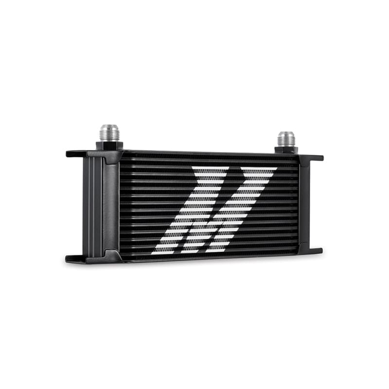 Mishimoto Universal 16 Row Oil Cooler - Black.