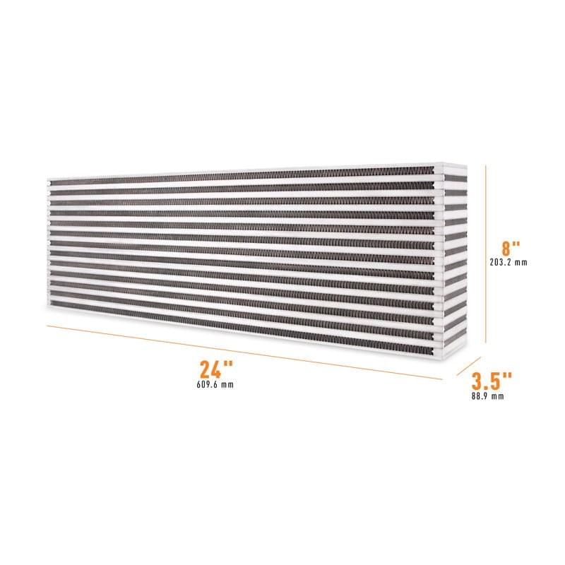 Mishimoto Universal Air-to-Air Intercooler Core - 24in / 8in / 3.5in.
