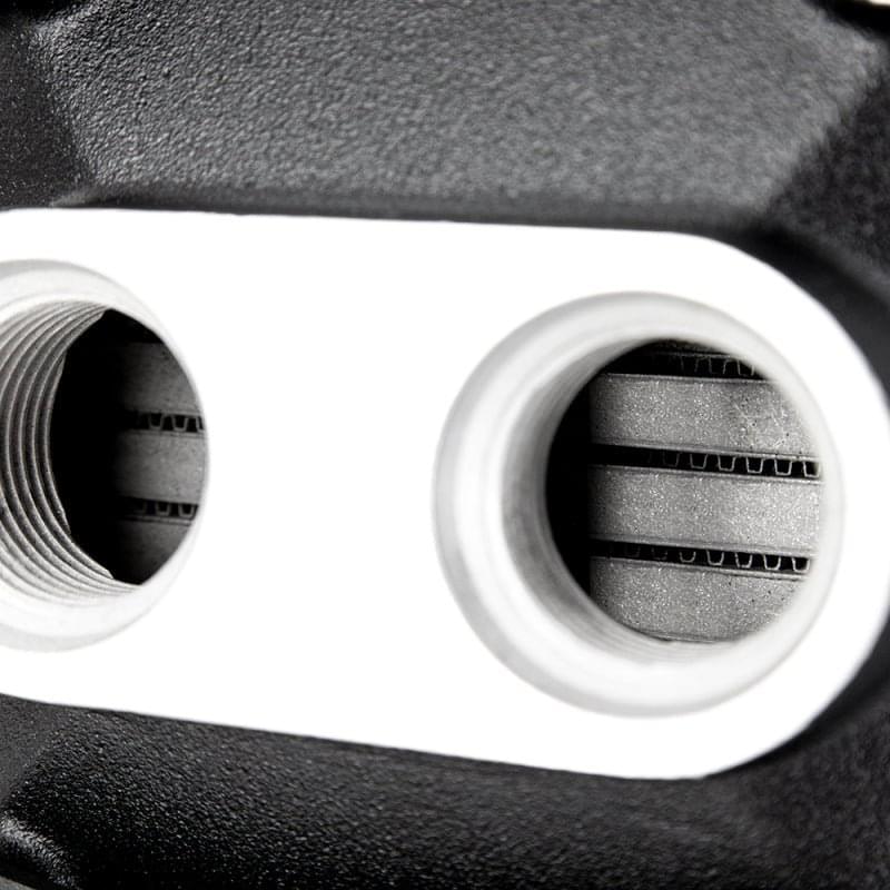 Mishimoto Universal Air-To-Water Intercooler Dual Pass (1000hp) - Same Side Inlet/Outlet.