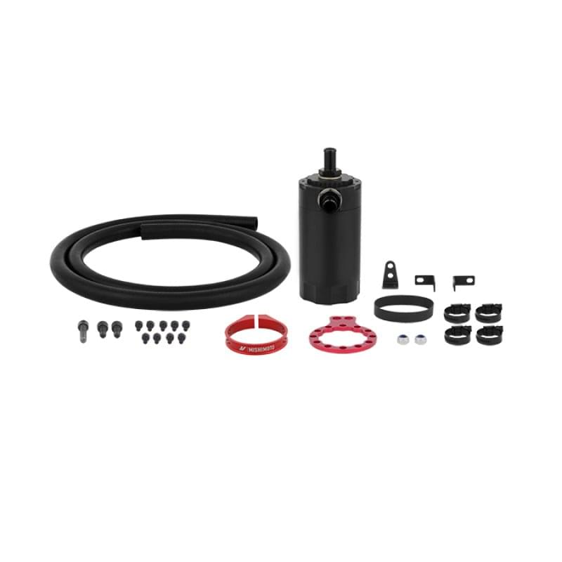 Mishimoto Universal Baffled Oil Catch Can - Red.