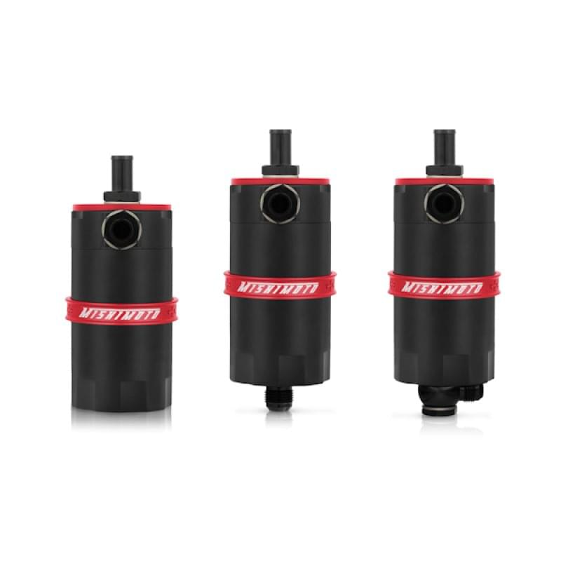 Mishimoto Universal Baffled Oil Catch Can - Red.
