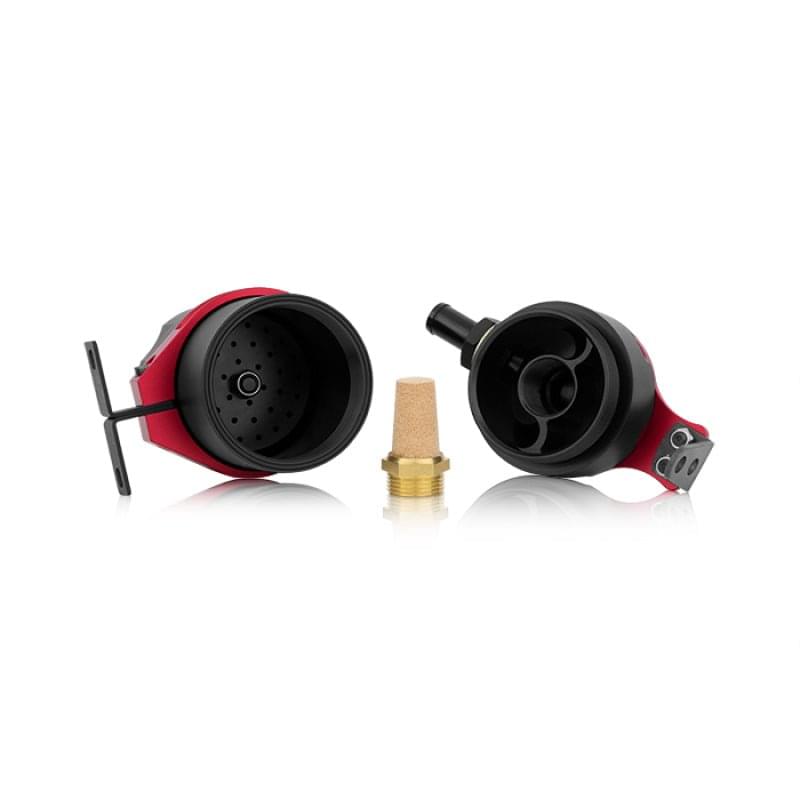 Mishimoto Universal Baffled Oil Catch Can - Red.