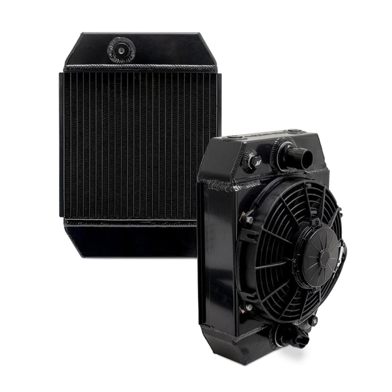 Mishimoto Universal Drag Race Performance Aluminum Radiator - Black.