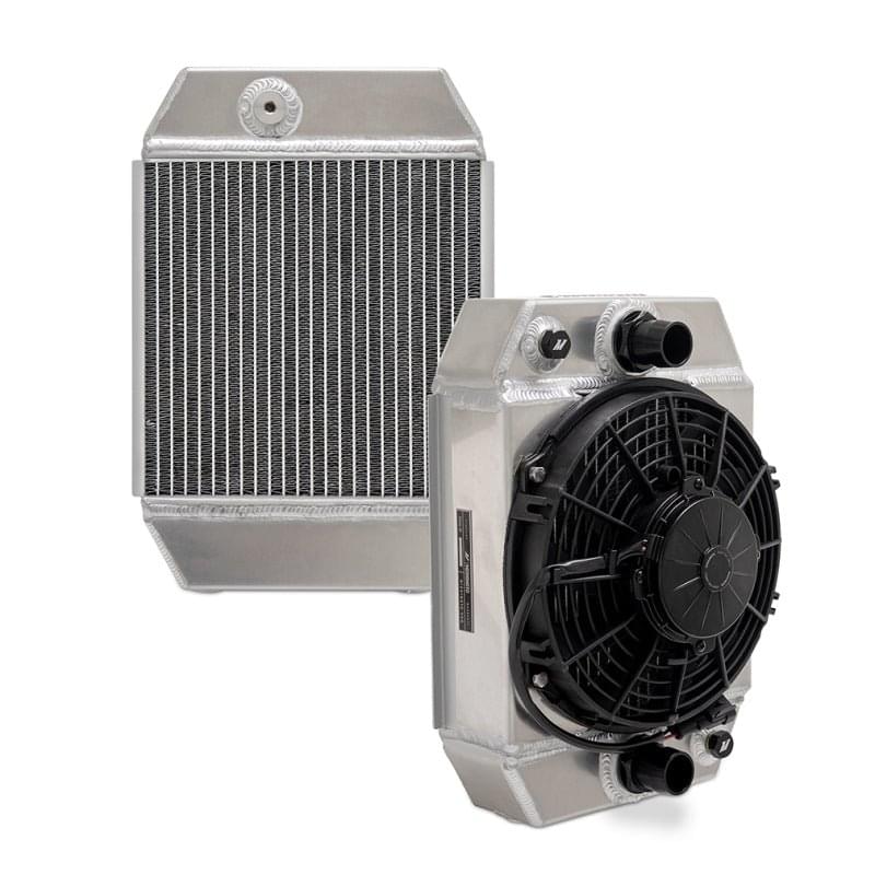 Mishimoto Universal Drag Race Performance Aluminum Radiator - Natural.
