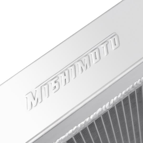Mishimoto Universal Dual Pass Race Radiator 27x19x3 Inches Aluminum Radiator.