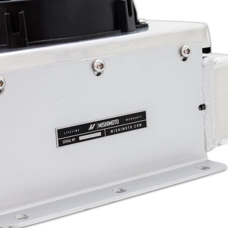 Mishimoto Universal Oil Cooler Kit 23 Row Cooler and 1in x 8in Fan.