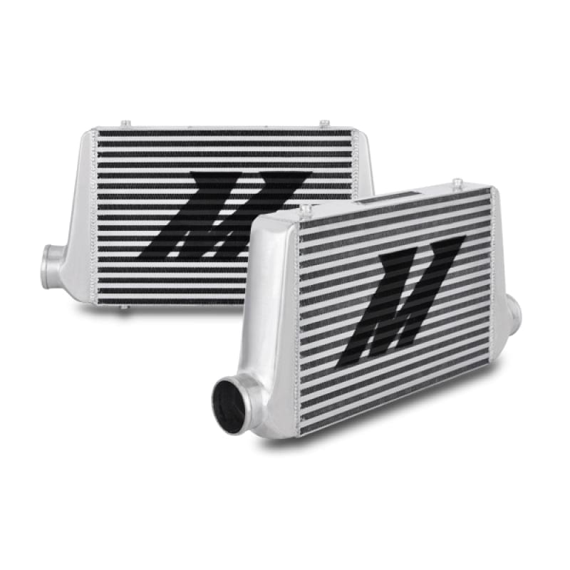 Mishimoto Universal Silver G Line Bar & Plate Intercooler Overall Size: 24.5x11.75x3 Core Size: 17.5.