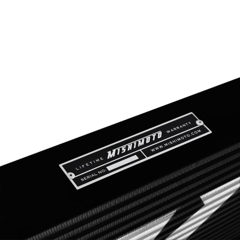 Mishimoto Universal Silver R Line Intercooler Overall Size: 31x12x4 Core Size: 24x12x4 Inlet /Outlet.