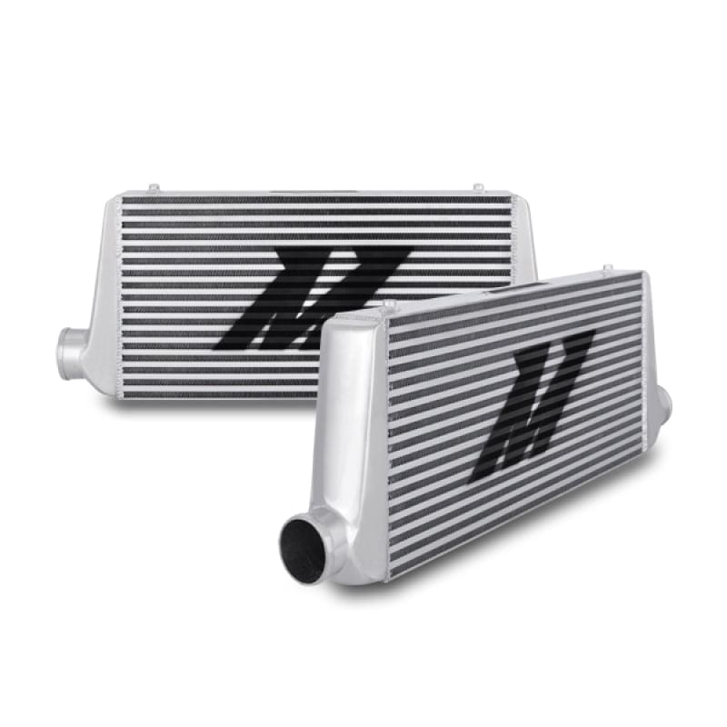 Mishimoto Universal Silver R Line Intercooler Overall Size: 31x12x4 Core Size: 24x12x4 Inlet /Outlet.