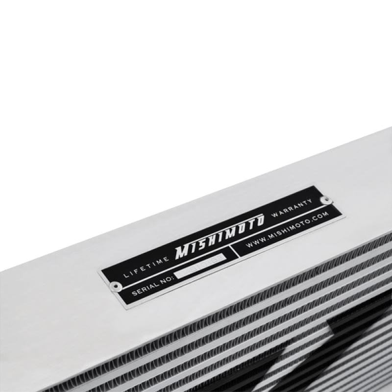 Mishimoto Universal Silver R Line Intercooler Overall Size: 31x12x4 Core Size: 24x12x4 Inlet /Outlet.