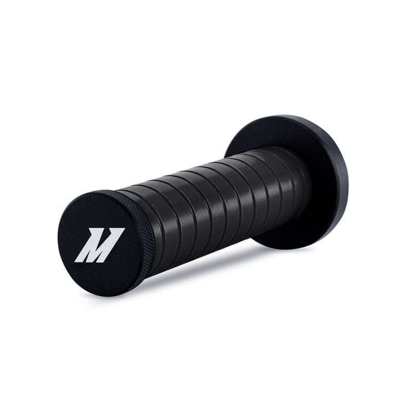 Mishimoto Weighted Grip Shift Knob - Black / Black.