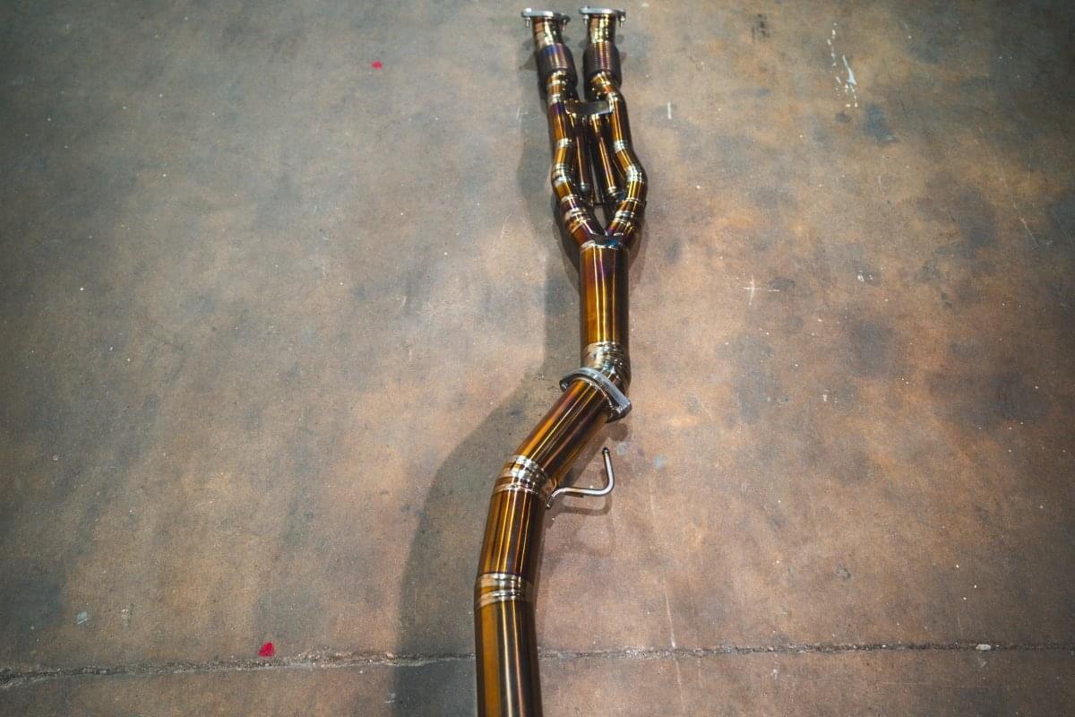 Nissan GTR R35 Valved Sport Exhaust System.