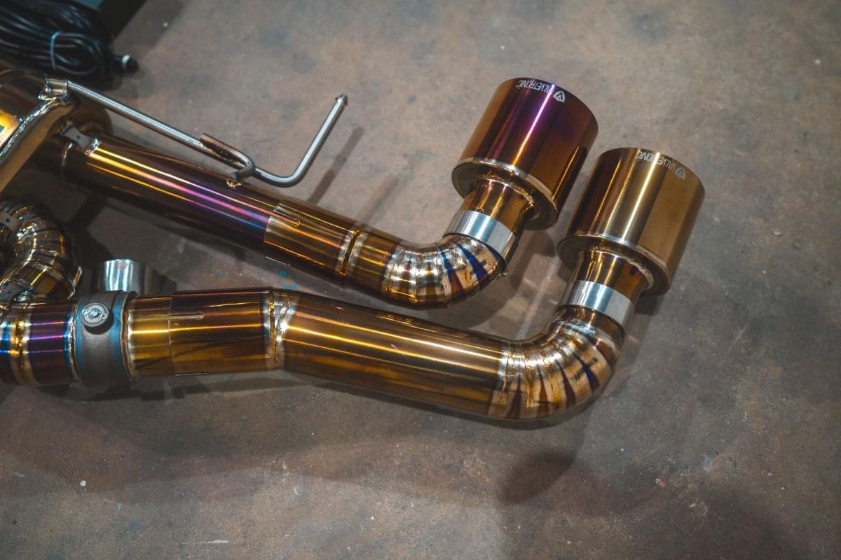 Nissan GTR R35 Valved Sport Exhaust System.