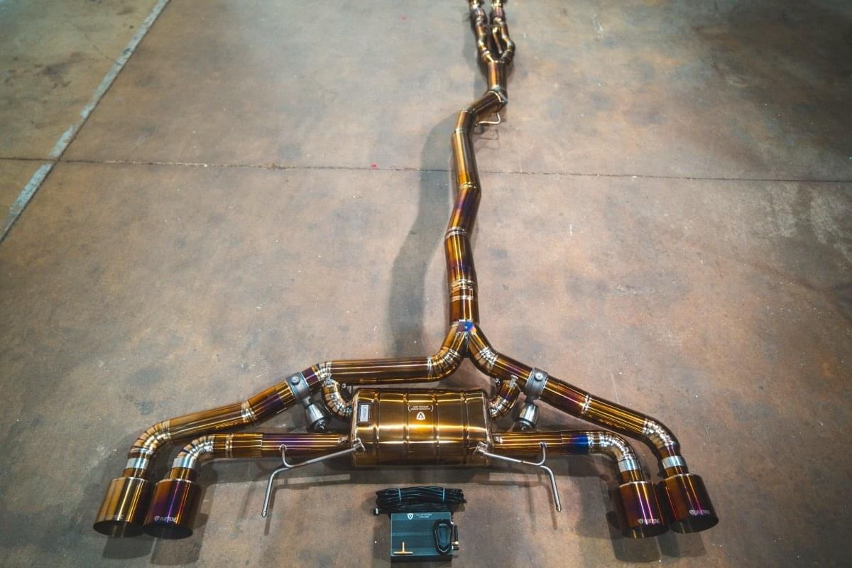 Nissan GTR R35 Valved Sport Exhaust System.