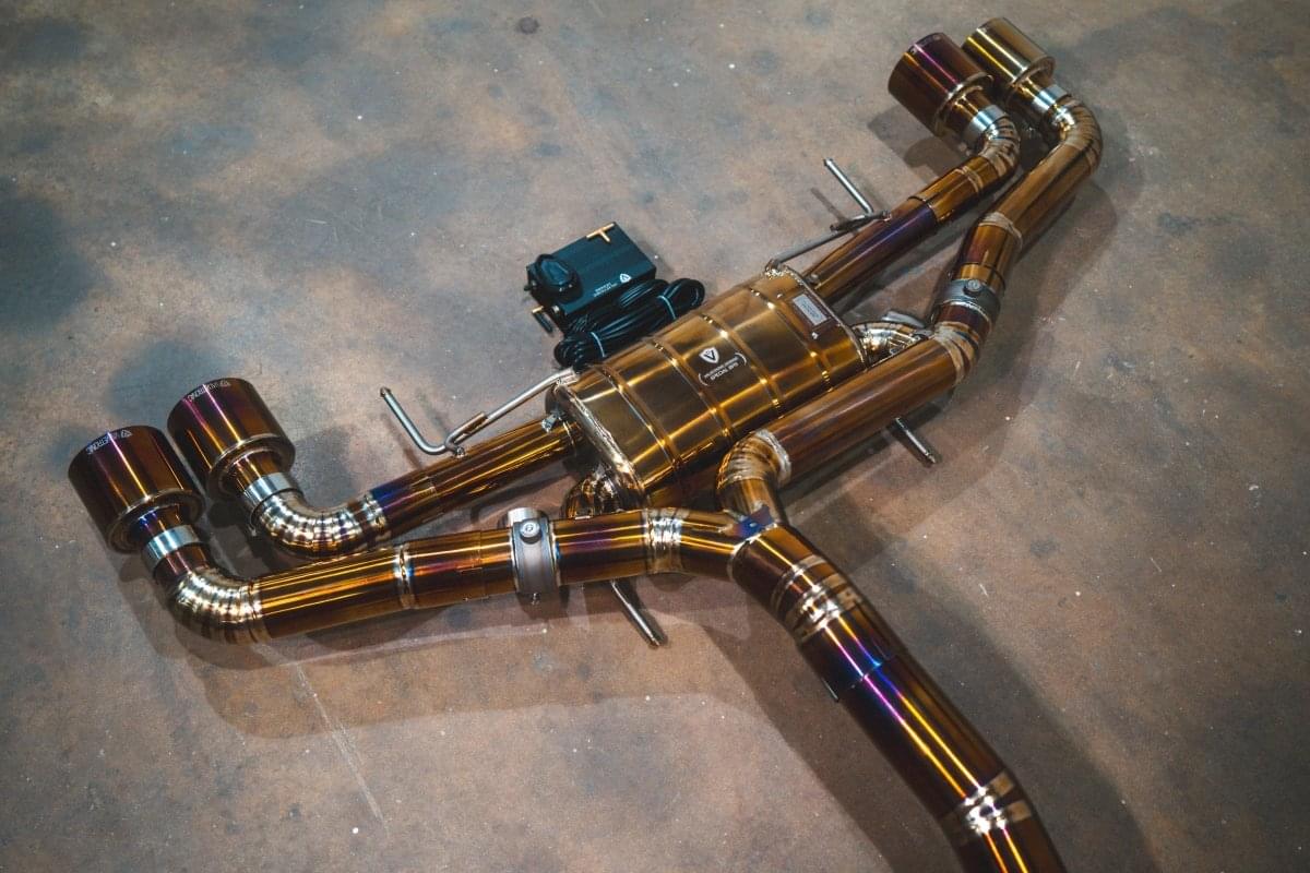 Nissan GTR R35 Valved Sport Exhaust System.