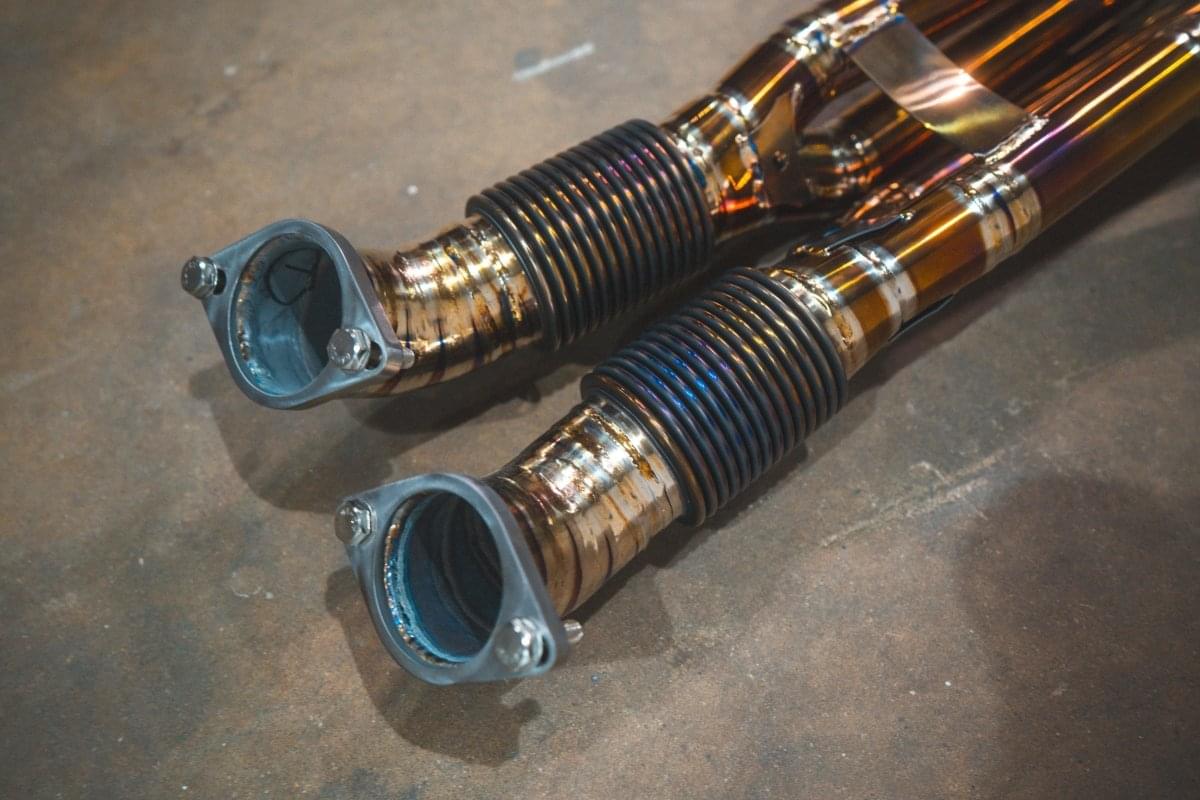 Nissan GTR R35 Valved Sport Exhaust System.