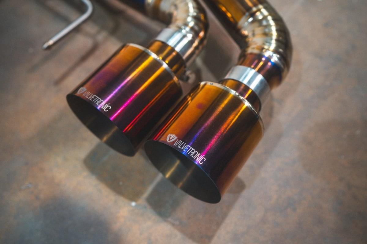 Nissan GTR R35 Valved Sport Exhaust System.