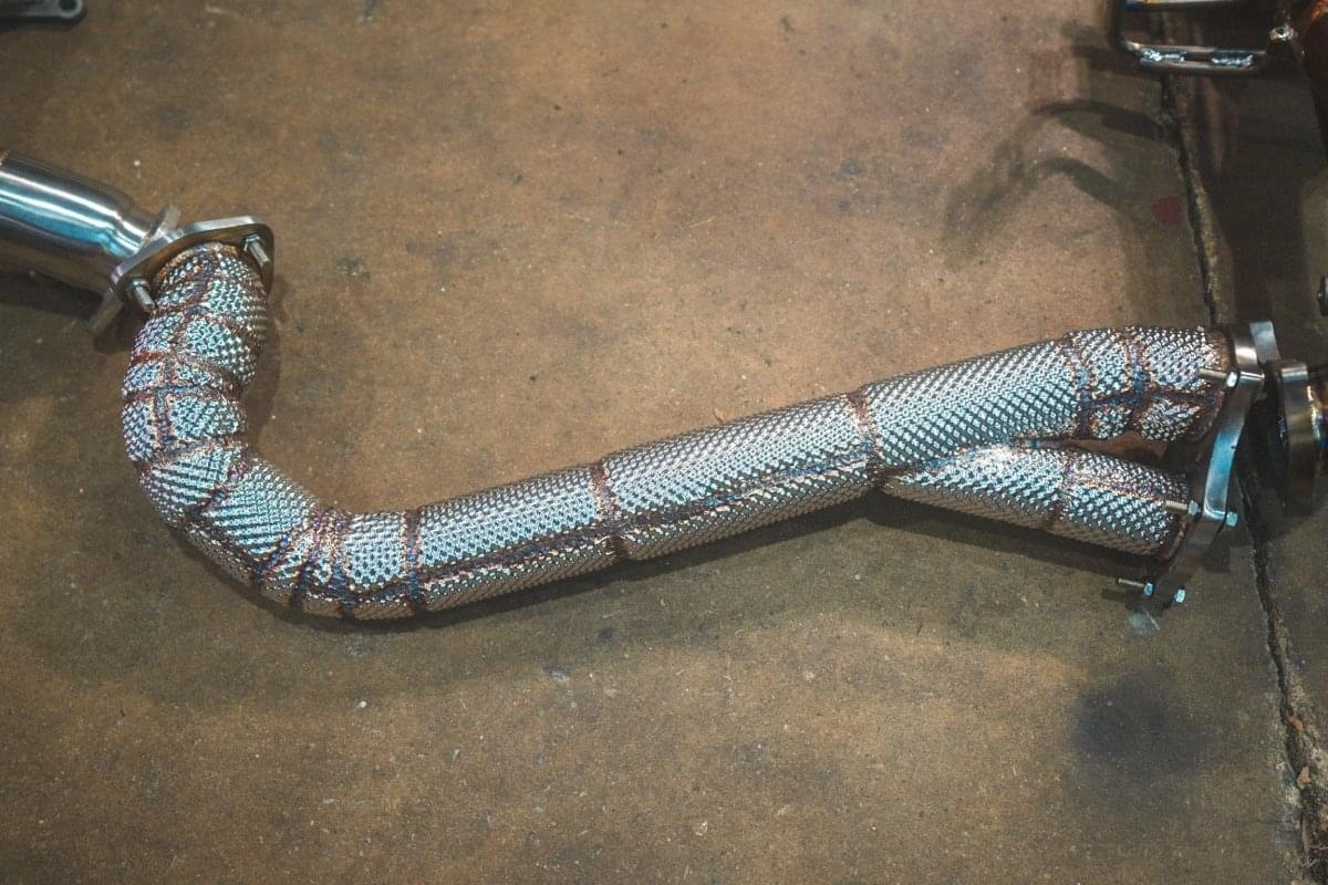 Porsche 718 GT4 / Boxter Spyder Valved Sport Exhaust System.