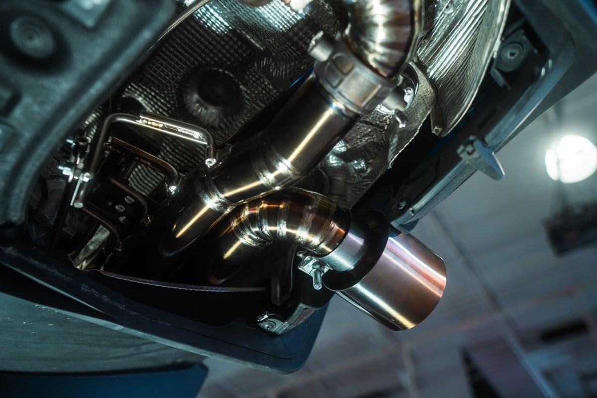 Porsche 718 GT4 / Boxter Spyder Valved Sport Exhaust System - COLORADO N5X