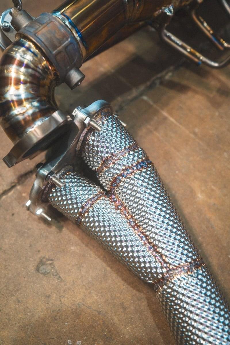 Porsche 718 GT4 / Boxter Spyder Valved Sport Exhaust System.