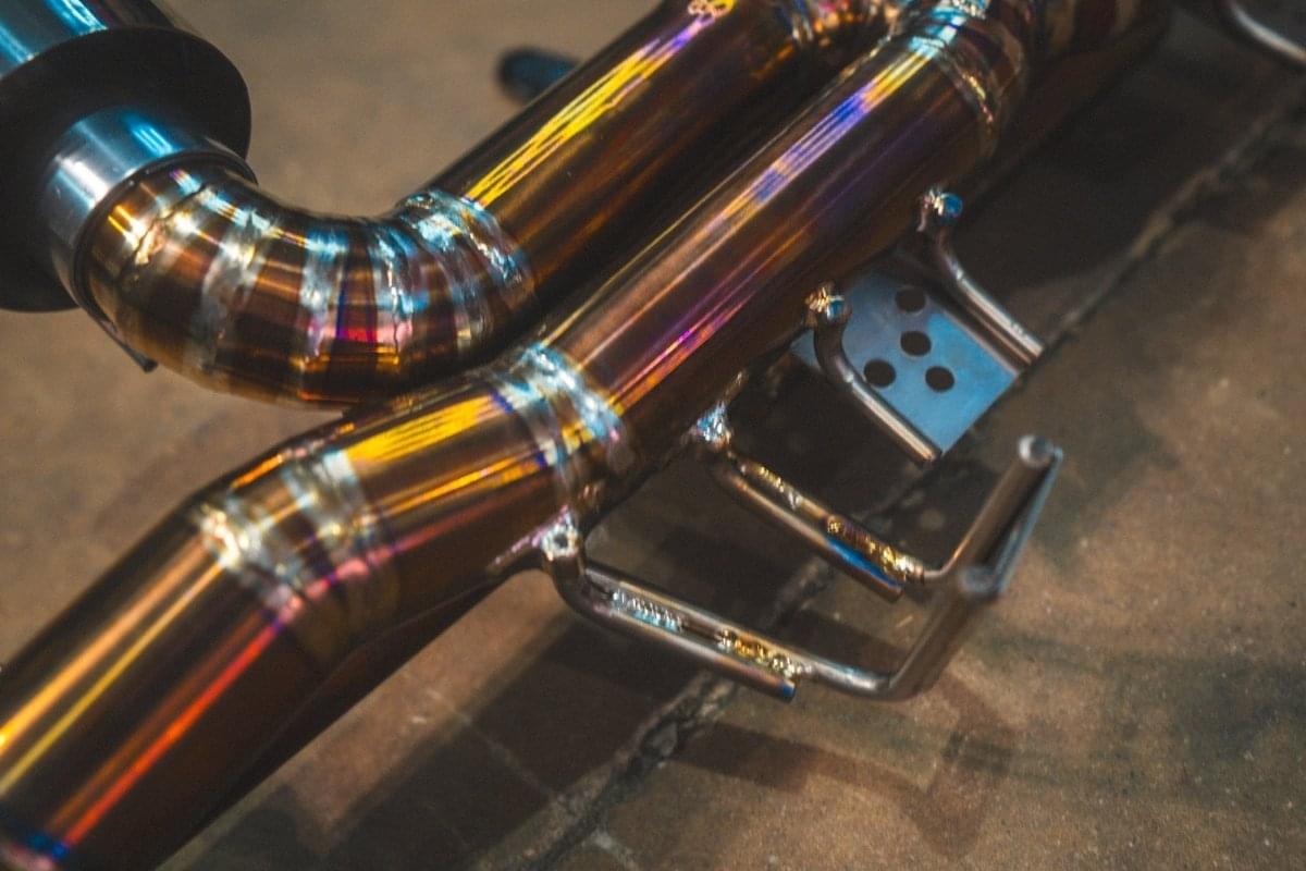 Porsche 718 GT4 / Boxter Spyder Valved Sport Exhaust System.