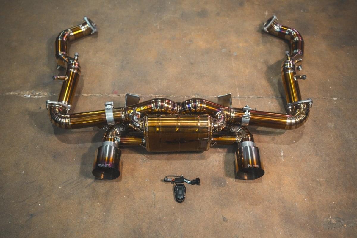 Porsche 718 GT4RS/Spyder RS Valved Sport Exhaust System.