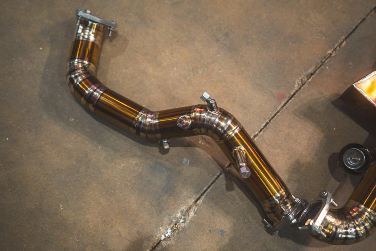 Porsche 718 GT4RS/Spyder RS Valved Sport Exhaust System.