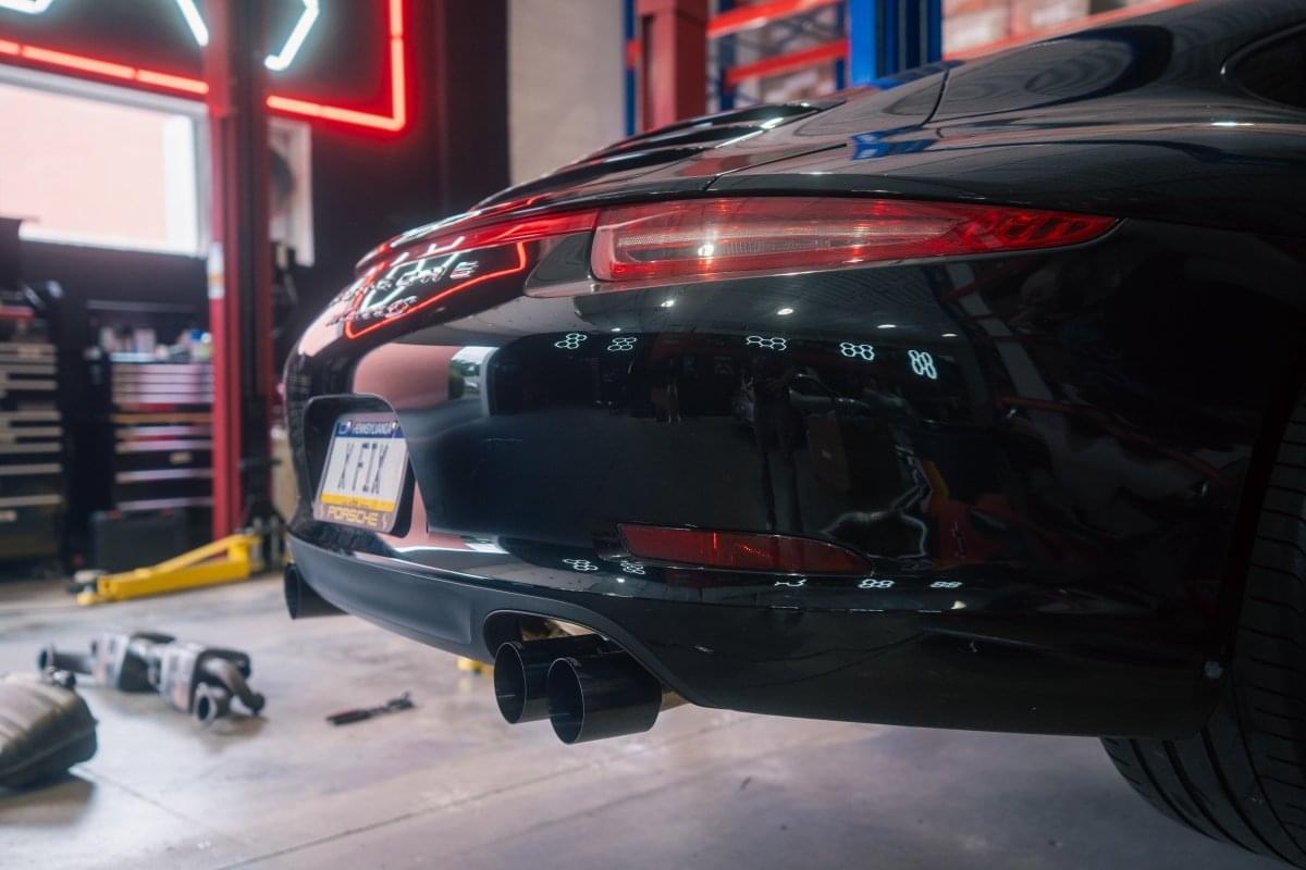 Porsche 911 Carrera / S / GTS Valved Sport Exhaust System (991.1) - COLORADO N5X