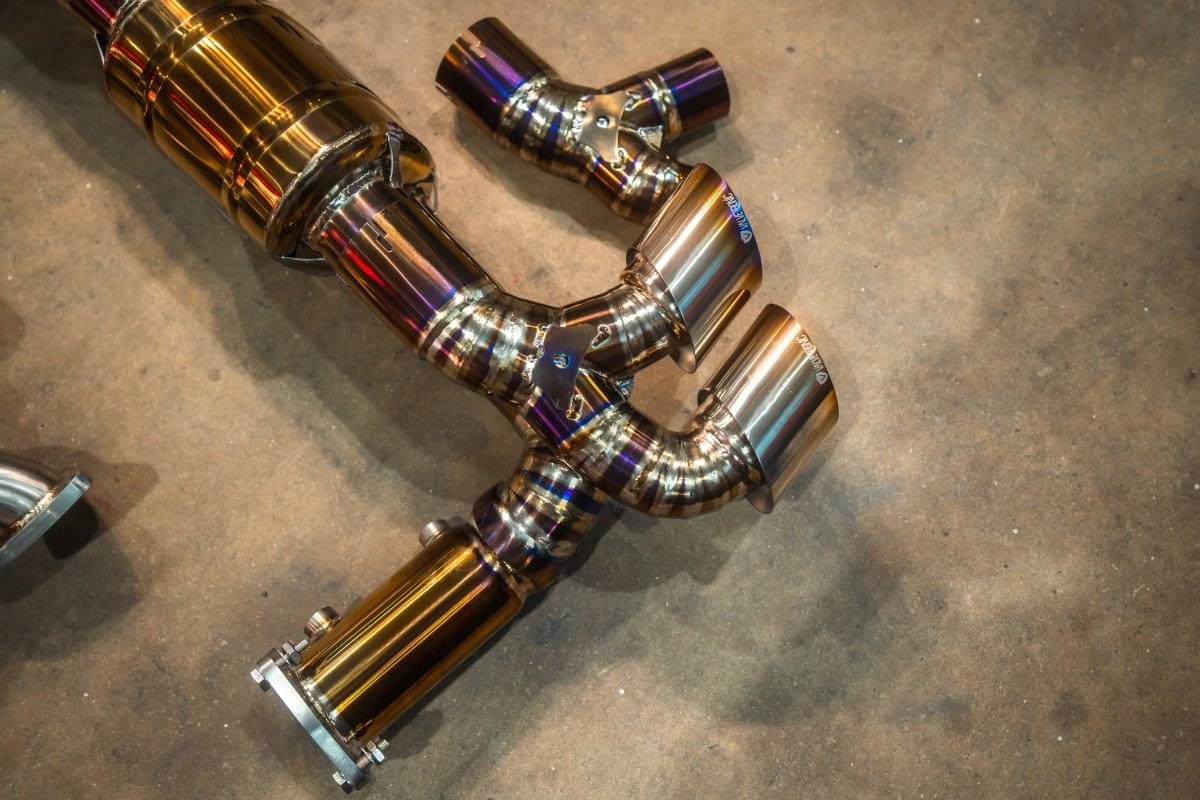 Porsche 911 Turbo 991.1 / 991.2 Valved Race Exhaust System.