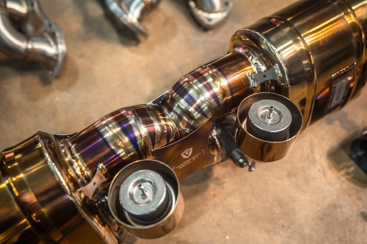 Porsche 911 Turbo 991.1 / 991.2 Valved Race Exhaust System.