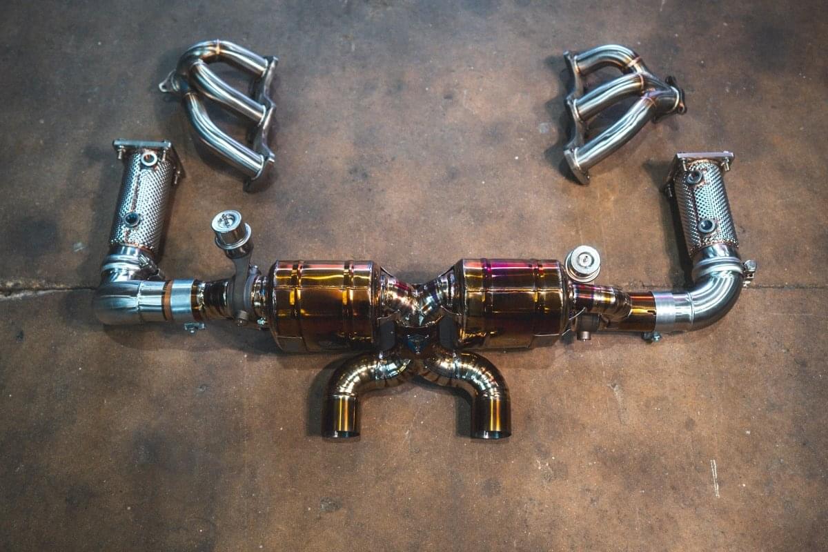 Porsche 991.2 Carrera Valved Sport Exhaust System.