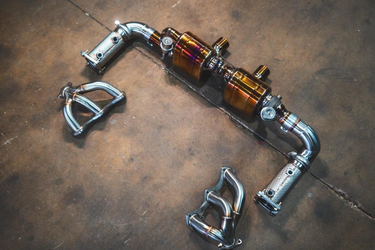 Porsche 991.2 Carrera Valved Sport Exhaust System.