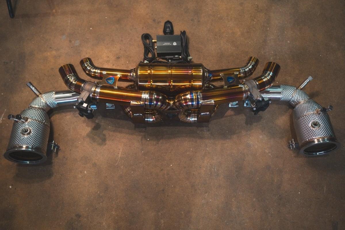 Porsche 992 Carrera / Turbo Valved Sport Exhaust System.