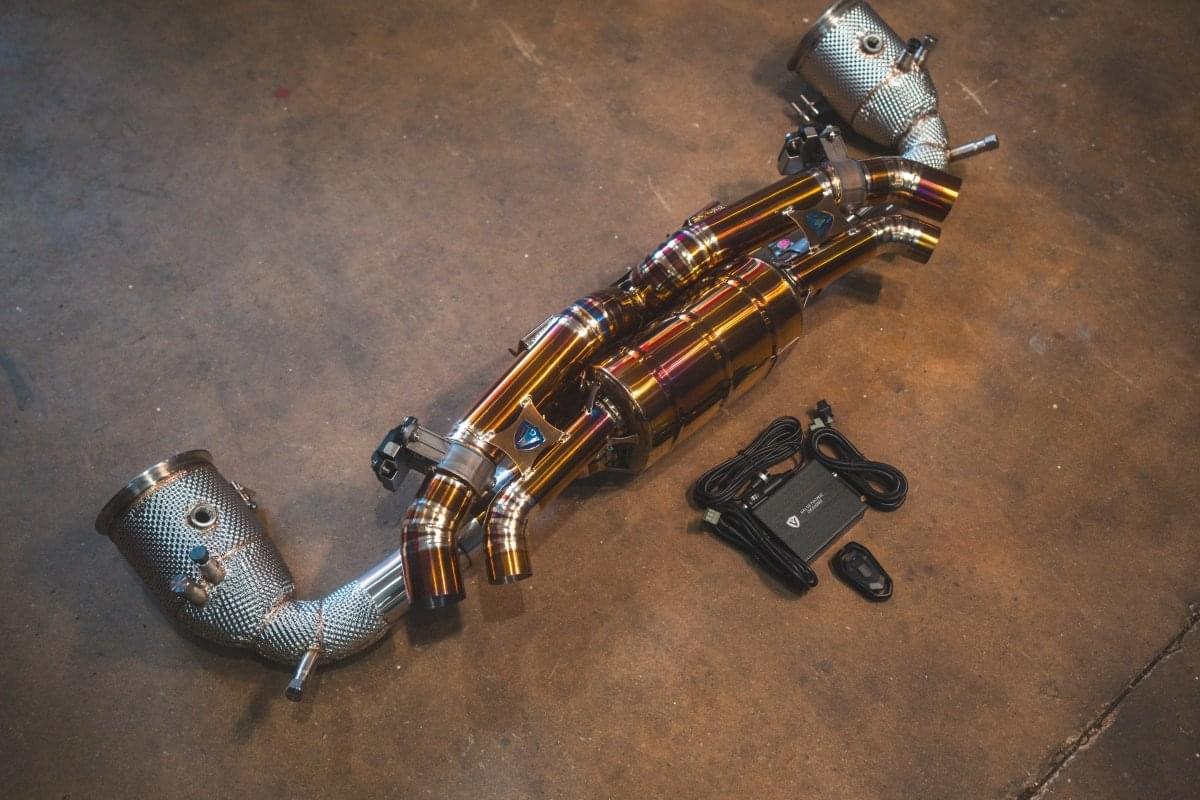 Porsche 992 Carrera / Turbo Valved Sport Exhaust System.